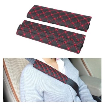 Seat-belt-cover-leather-black-red-safety-cover-trip-1-510x510