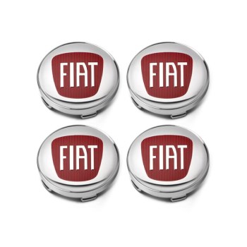 Καπάκια-για-ζάντες-Τάπες-κέντρου-ζάντας-FIAT-60mm-56mm-Chrome-Red-Σετ-4-τεμ