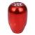 Πόμολο λεβιέ 5 ταχυτήτων μεταλλικό κόκκινο universal