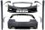 Πλήρες κιτ αμαξώματος κατάλληλο για Mercedes A-Class W176 (2012-2018) A45 Design με διαχωριστές αεροτομών και πτερύγια Aero