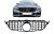 Μπροστινή μάσκα κατάλληλη για Mercedes C-Class W205 S205 C205 A205 (2014-2018) GT-R Panamericana Design Crom Χωρίς Κάμερα