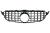 Μπροστινή μάσκα κατάλληλη για Mercedes C-Class W205 S205 C205 A205 (2014-2018) GT-R Panamericana Design Crom Χωρίς Κάμερα