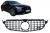 Μπροστινή μάσκα κατάλληλη για Mercedes C-Class W205 S205 C205 A205 (2014-2018) GT-R Panamericana Design Μαύρο χωρίς κάμερα