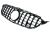 Μπροστινή μάσκα κατάλληλη για Mercedes C-Class W205 S205 C205 A205 (2014-2018) GT-R Panamericana Design Μαύρο χωρίς κάμερα