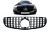 Μπροστινή μάσκα κατάλληλη για Mercedes GLC X253 C253 (2015-2018) GT R Panamericana Design All Black χωρίς κάμερα