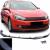 Lip spoiler μαύρο πλαστικό γυαλιστερό - Vw Golf 6 Standard